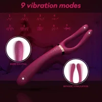 Womans Vibrators Women Automatic Suction Wireless Female Dildos Electronic Vagina Anal Toys Double-Sided Lesbian 2023 Toys