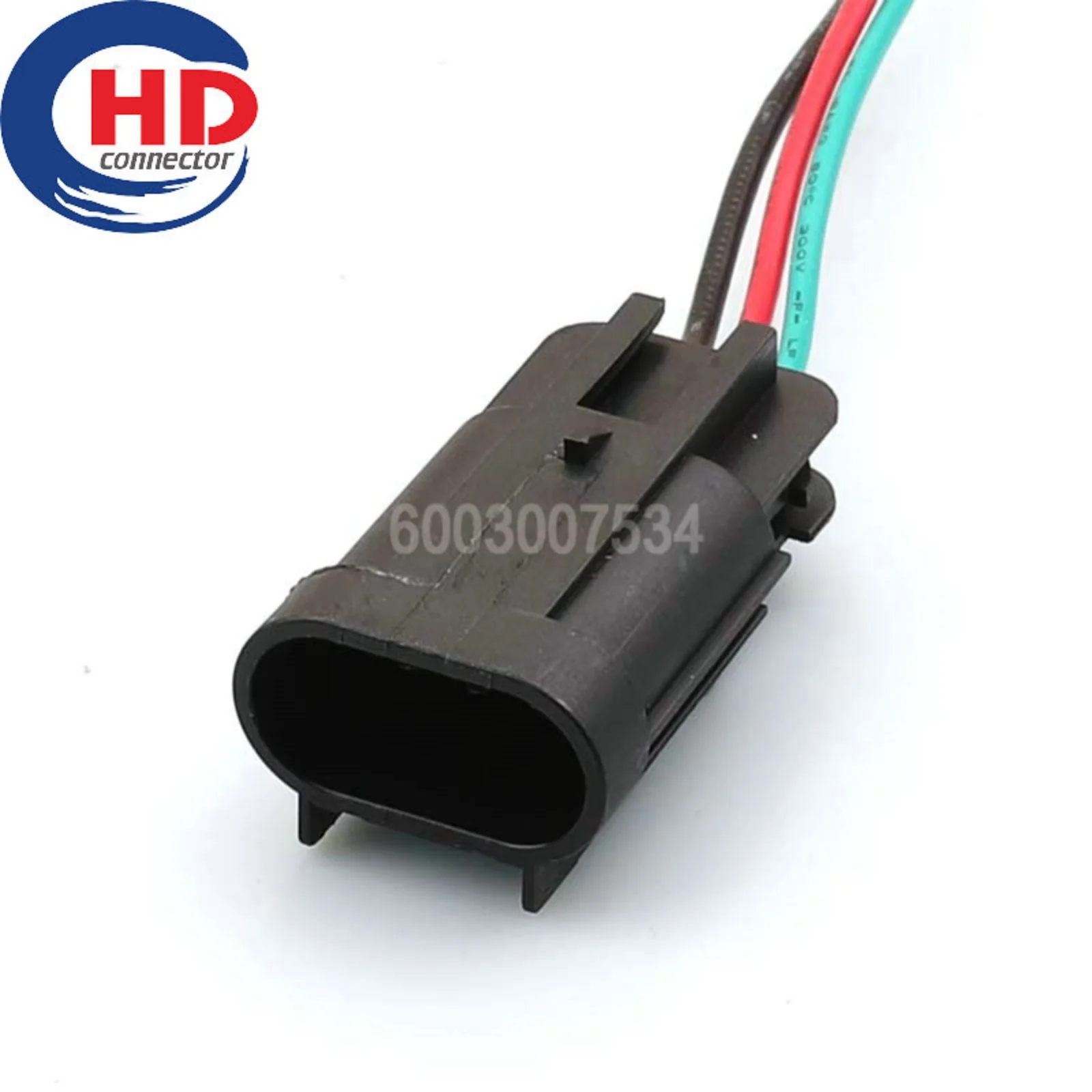 3 Pin Connector Series  Waterproof Male Connector Cable Plug Motorcycle Electrical Harnesses Wiring Harness 15326813/13519049