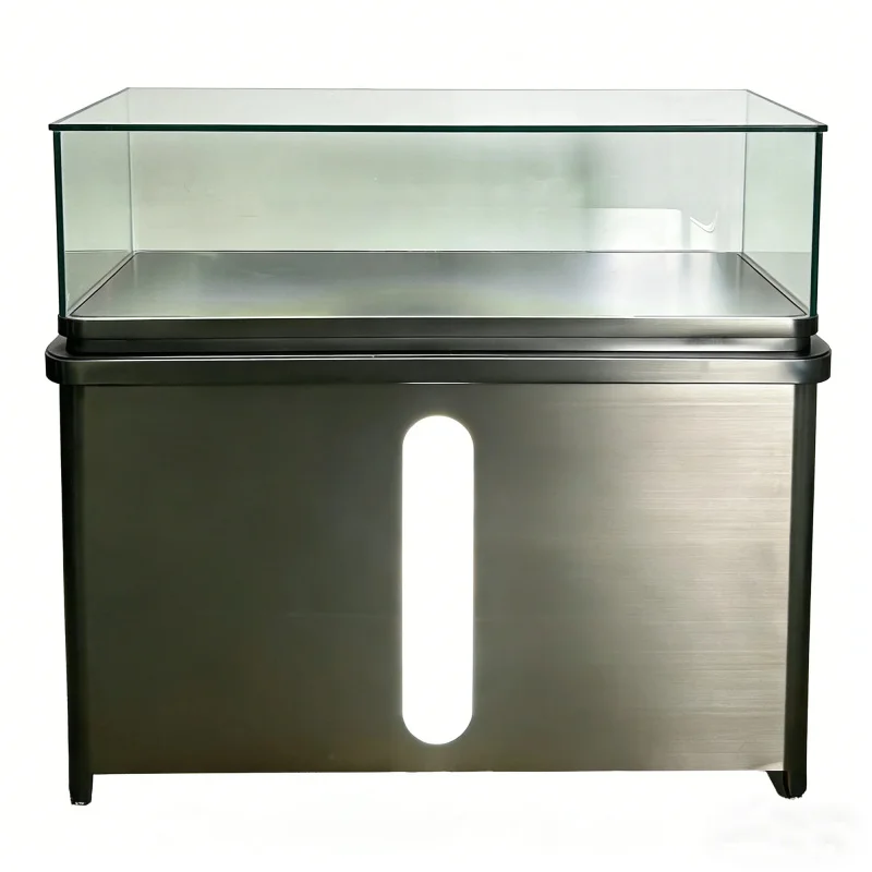 custom.Custom 2026 OEM ODM Watch Glasses Wear Perfume Jewelry Showcases Sale Used Jewelry showcase Led Light Wireless