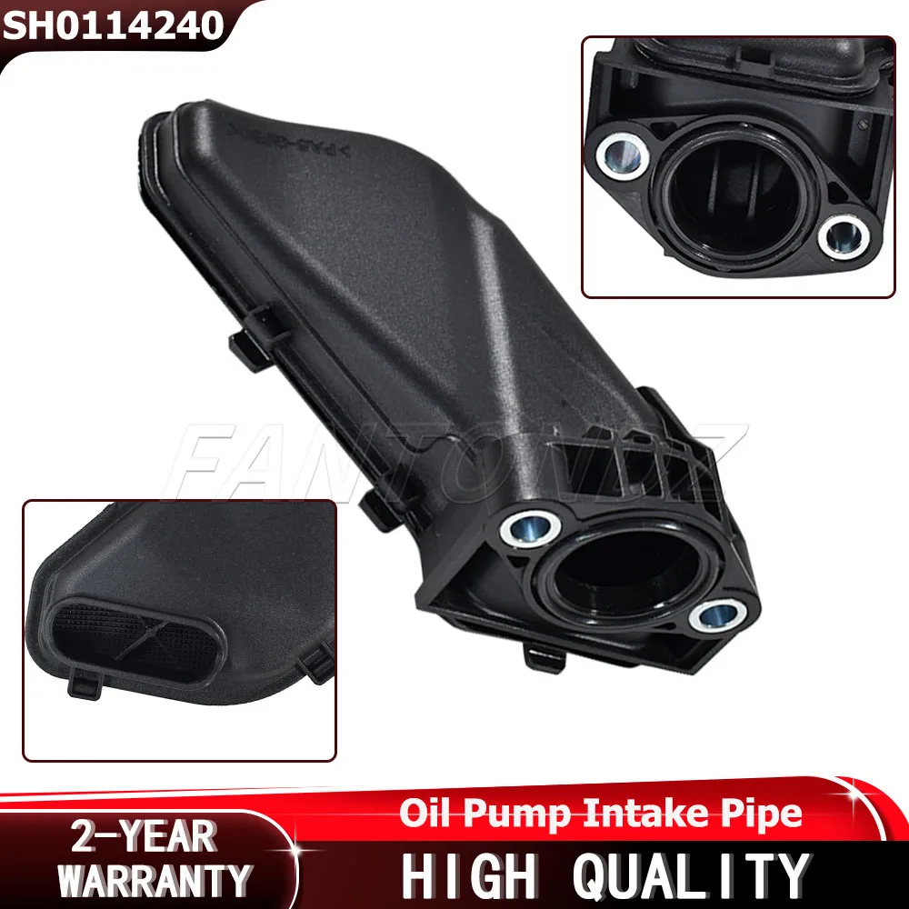 For Mazda Oil Strainer For Mazda 2.2 Diesel SkyActiv 3 BN 6GL & CX-5 SH0114240 Oil Pump Intake Pipe Car Accessories