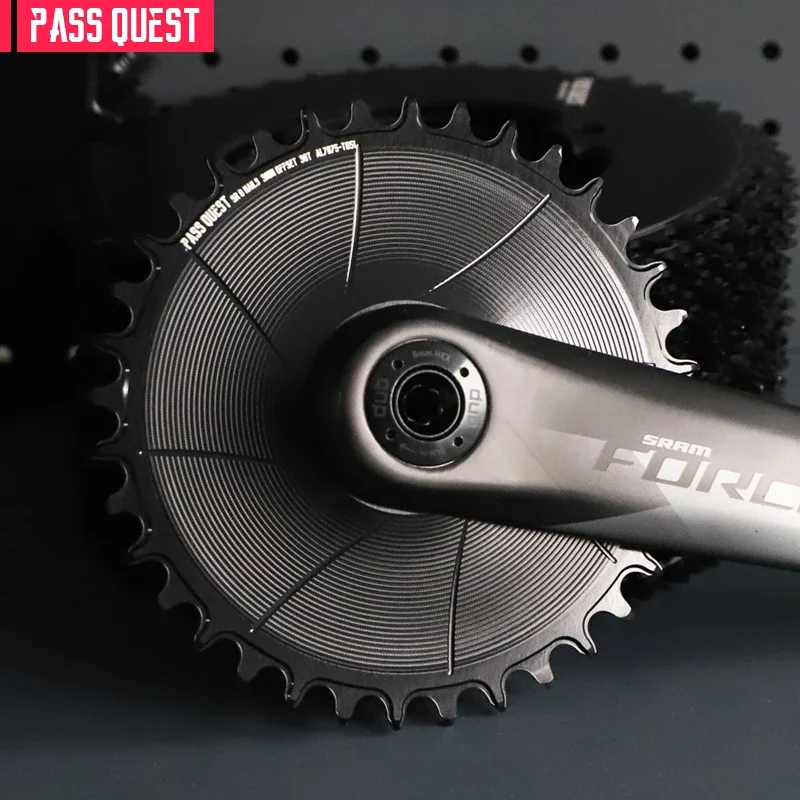 PASS QUEST 8Nails 3mm offset AXS GRAVEL/ROAD XX SL Narrow Wide Chainring 28-42T