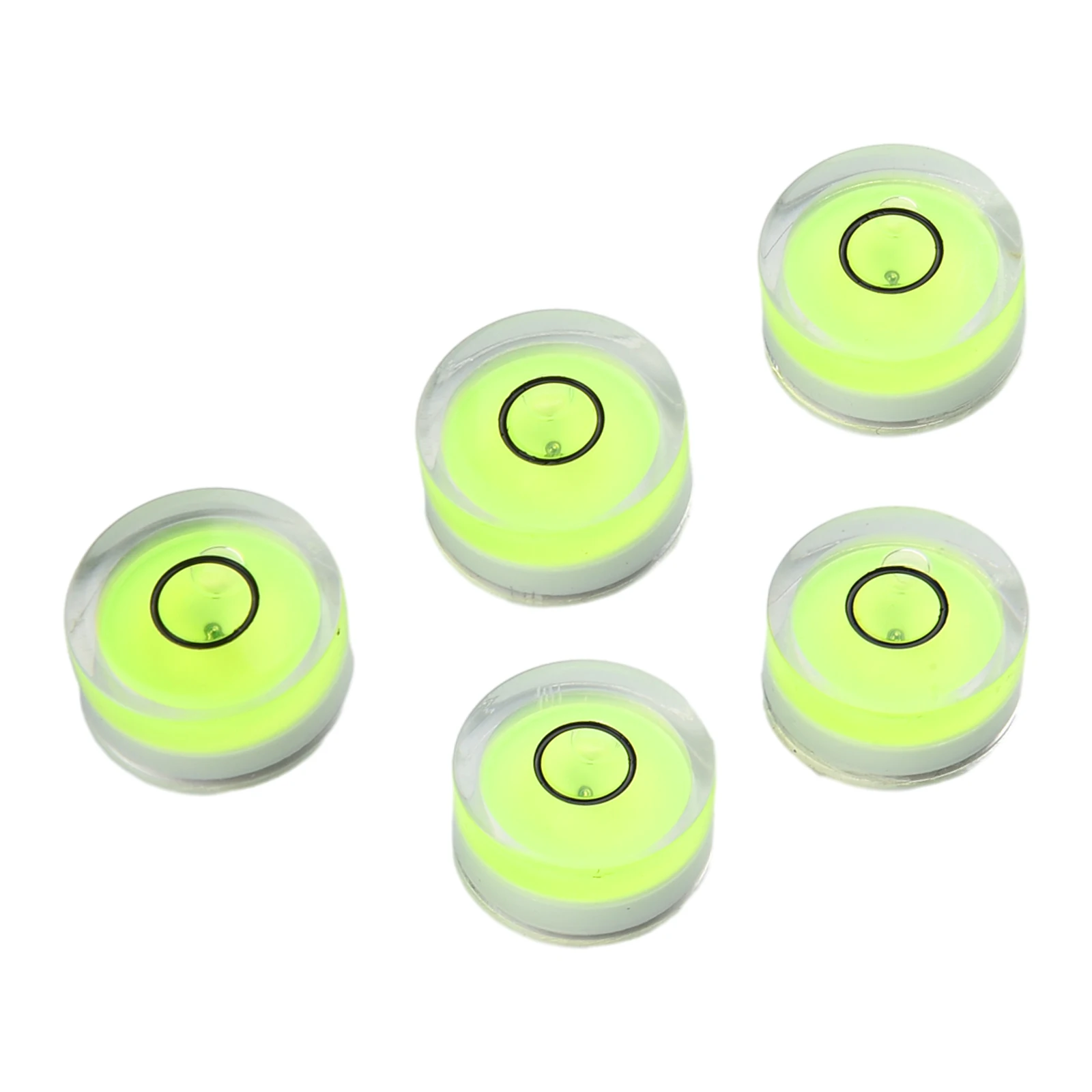 5pcs Round Bubble Level Universal Level Bubble Bullseye Level Bubble Level Round Circular Measuring Meter Measuring Tools