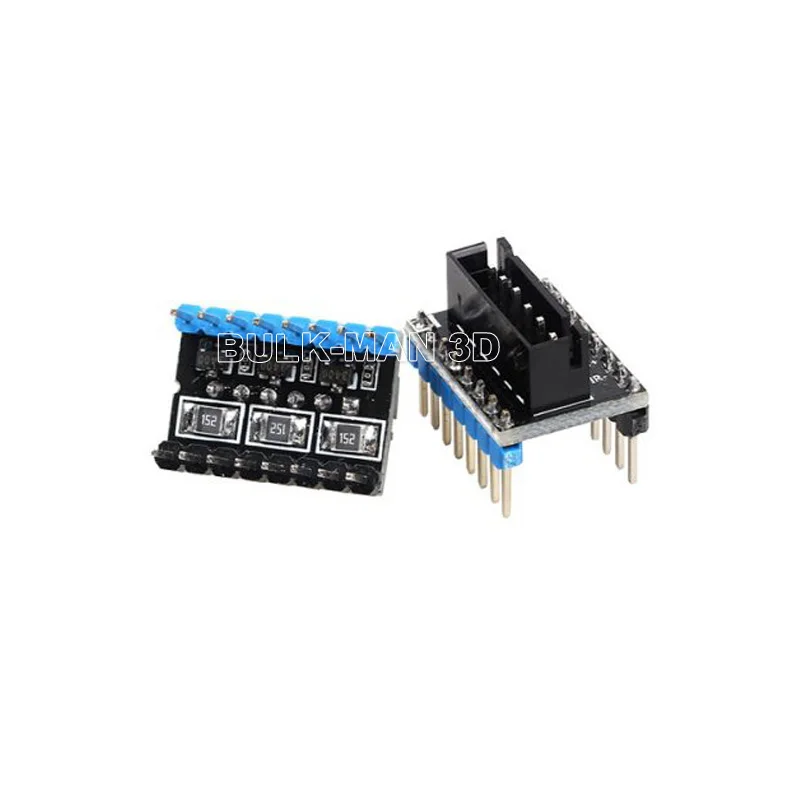 Stepper Motor Driver Adapter Module for A4988 DRV8825 CNC Shield Plug-in Replacement Supports TB6600 External Driver