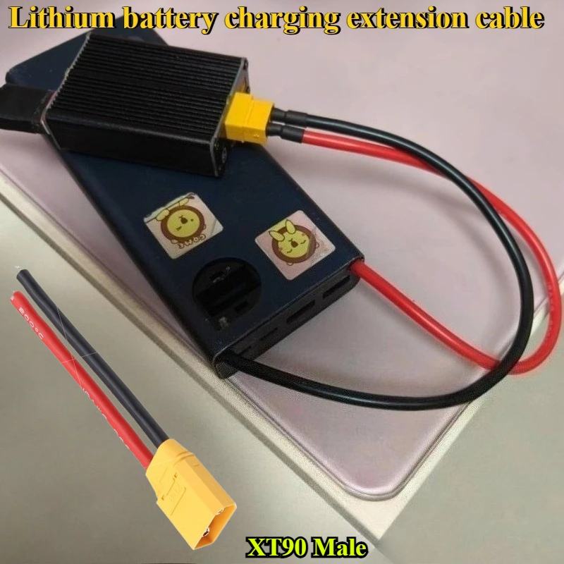 

1/5Pcs/lot 10/20/30CM UAV Wire Harness Accessories Amass XT90 Male and Female Plug With 10AWG Silicone Flexible Cord Connector