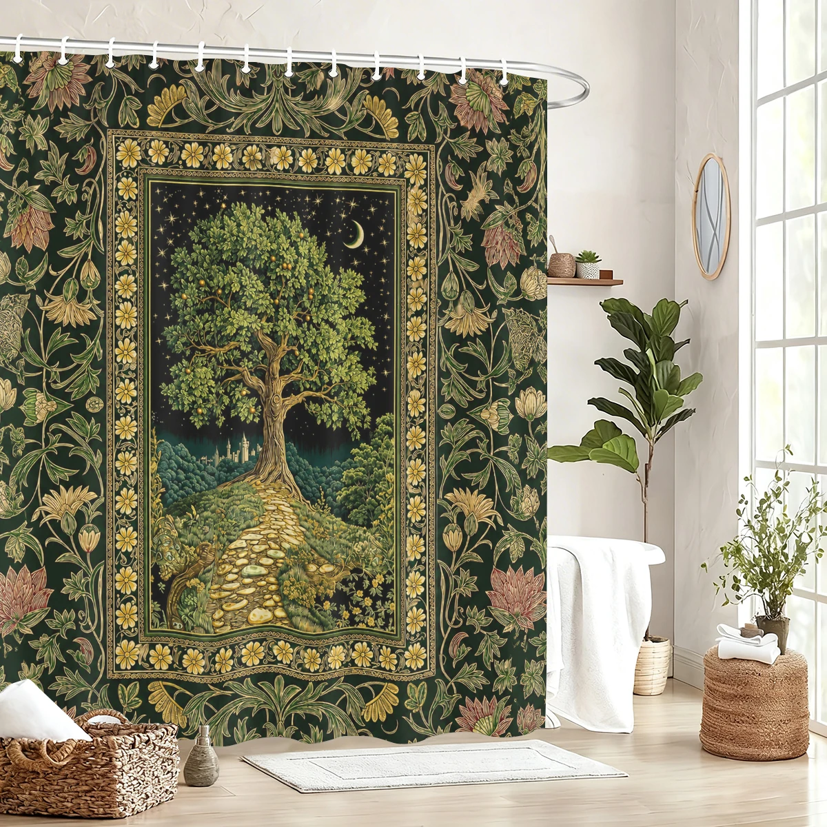 cortina-de-banheira-em-poliester-com-padrao-vintage-cortina-de-chuveiro-com-estampa-artistica-decoracao-elegante-para-banheiro-com-designs-florais-e-de-animais