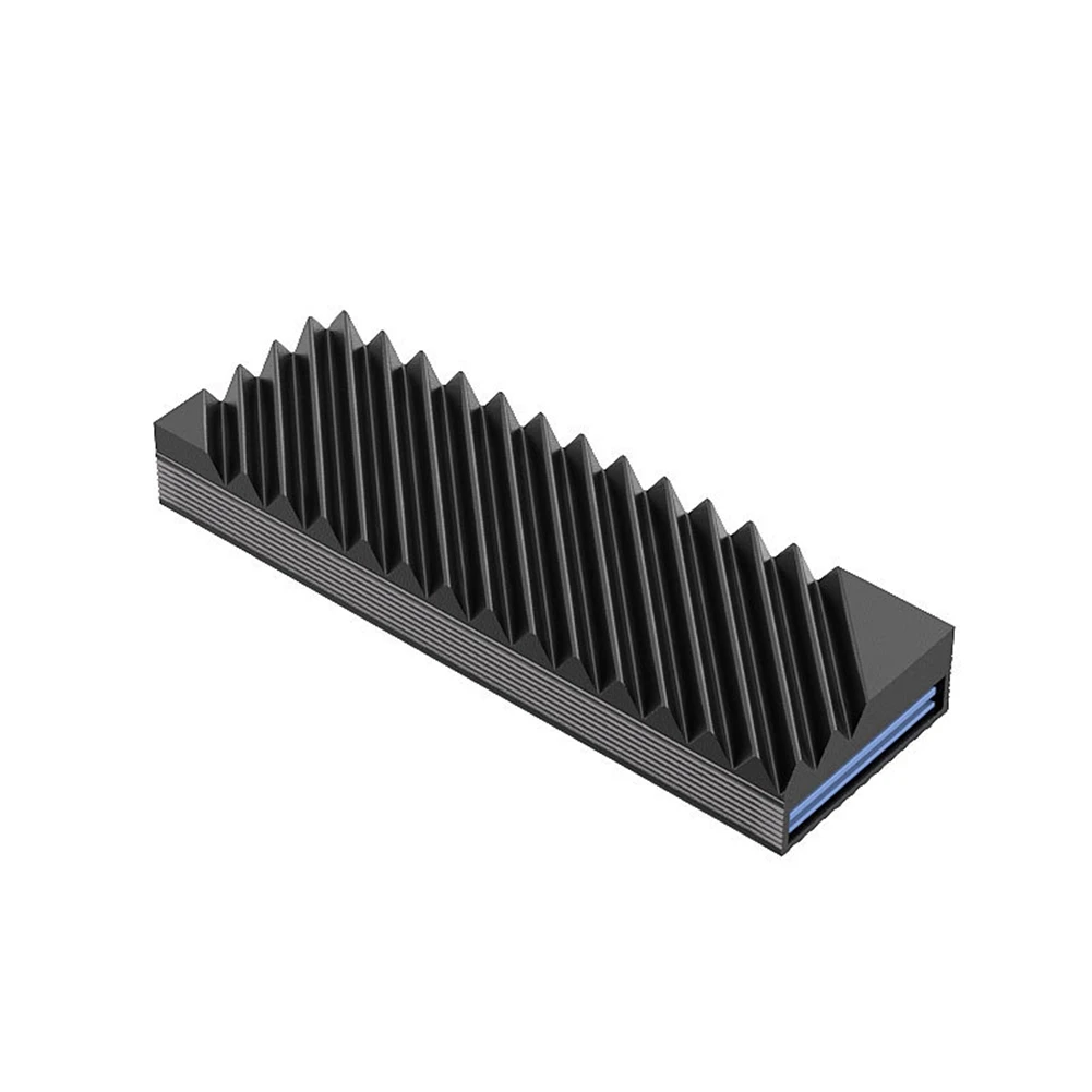 

Durable-SSD Heat Sink For M. 2 2280 Solid State Hard Disk Aluminum Gasket With Silicone Thermal Pad PC Accessories BLACK,SSD Hea