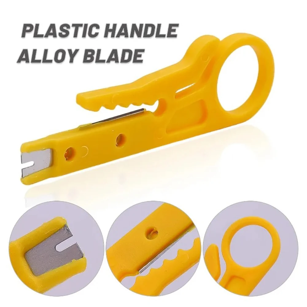

Wire Stripper Knife Crimper Pliers Crimping Tool Cable Stripping Wire Cutter Multi Tools Cut Line Multifunctional Hand Tools