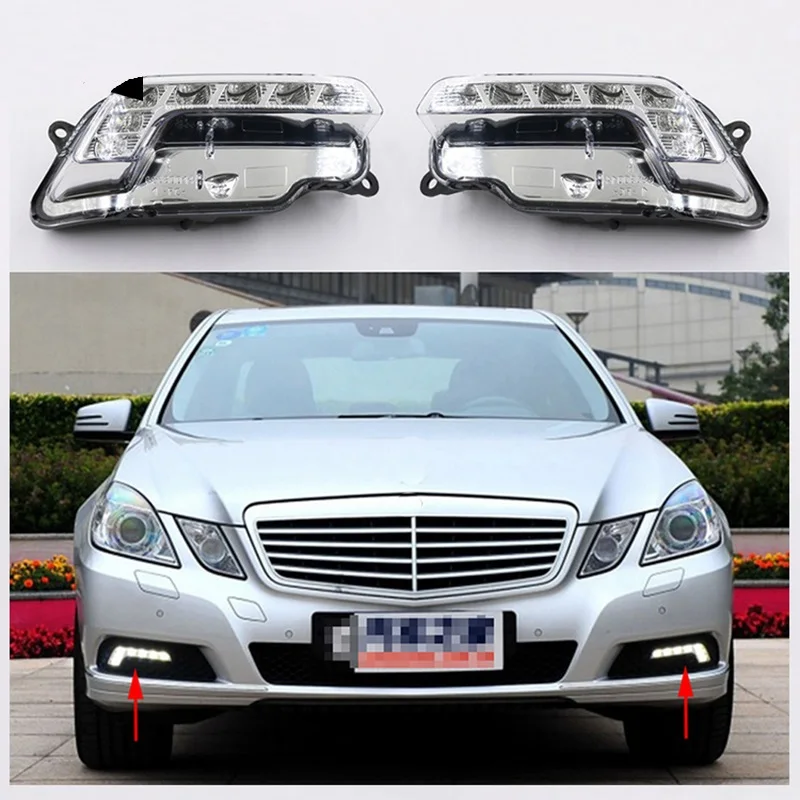 

LED Fog Lamps Daytime Running Light for Mercedes W212 E300 E350 E500 E550 2009 2010 2011 2012 2013