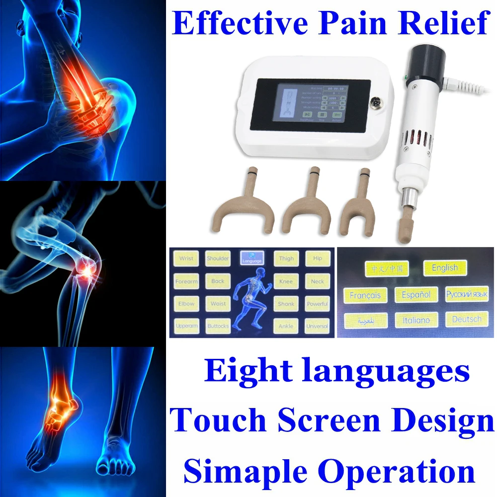 1800N Electric Chiropractic Correction Gun Thoracic Syndrome Pain Relief Health 10Heads Spinal Adjustment Correction Massager