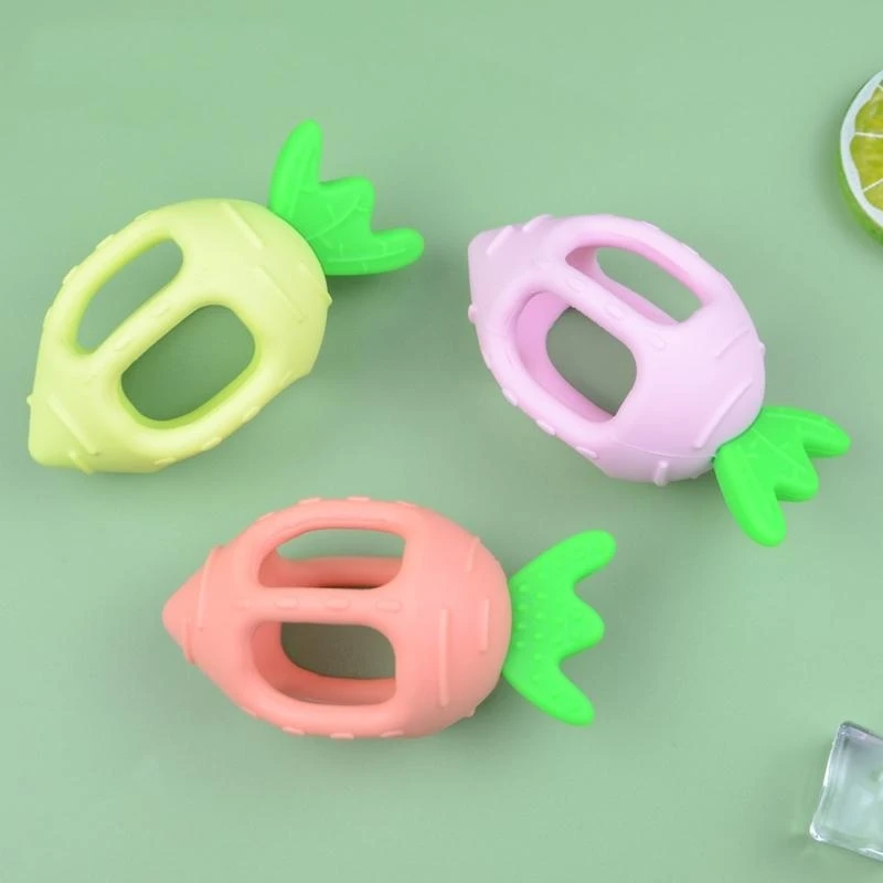 

J15U Baby Teething Silicone Teethers for Babies 3-6 Months