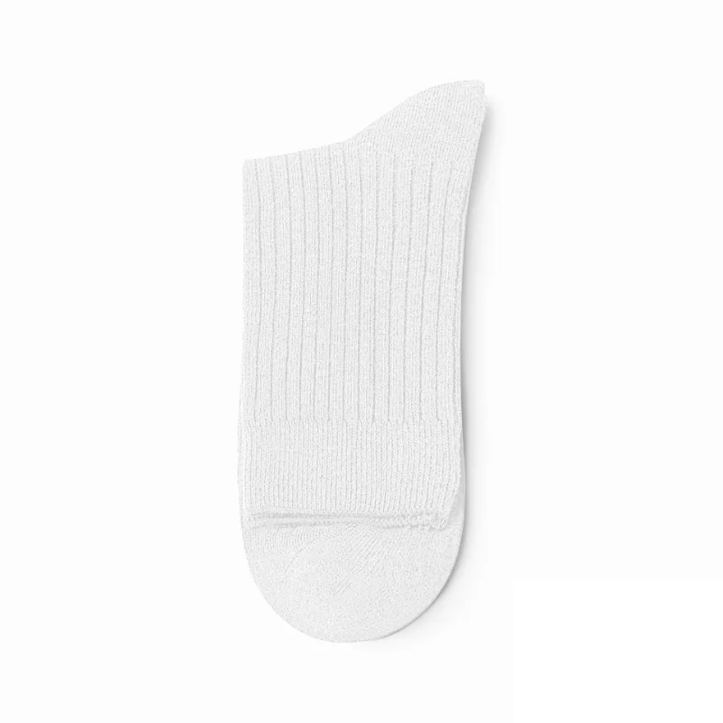 وصل جديد 5 قطعة/الوحدة الشباب الصبي الجوارب الأطفال الطلاب المراهقين ربيع الخريف الشتاء الشبح الصلبة جورب 95% القطن الموضة #5