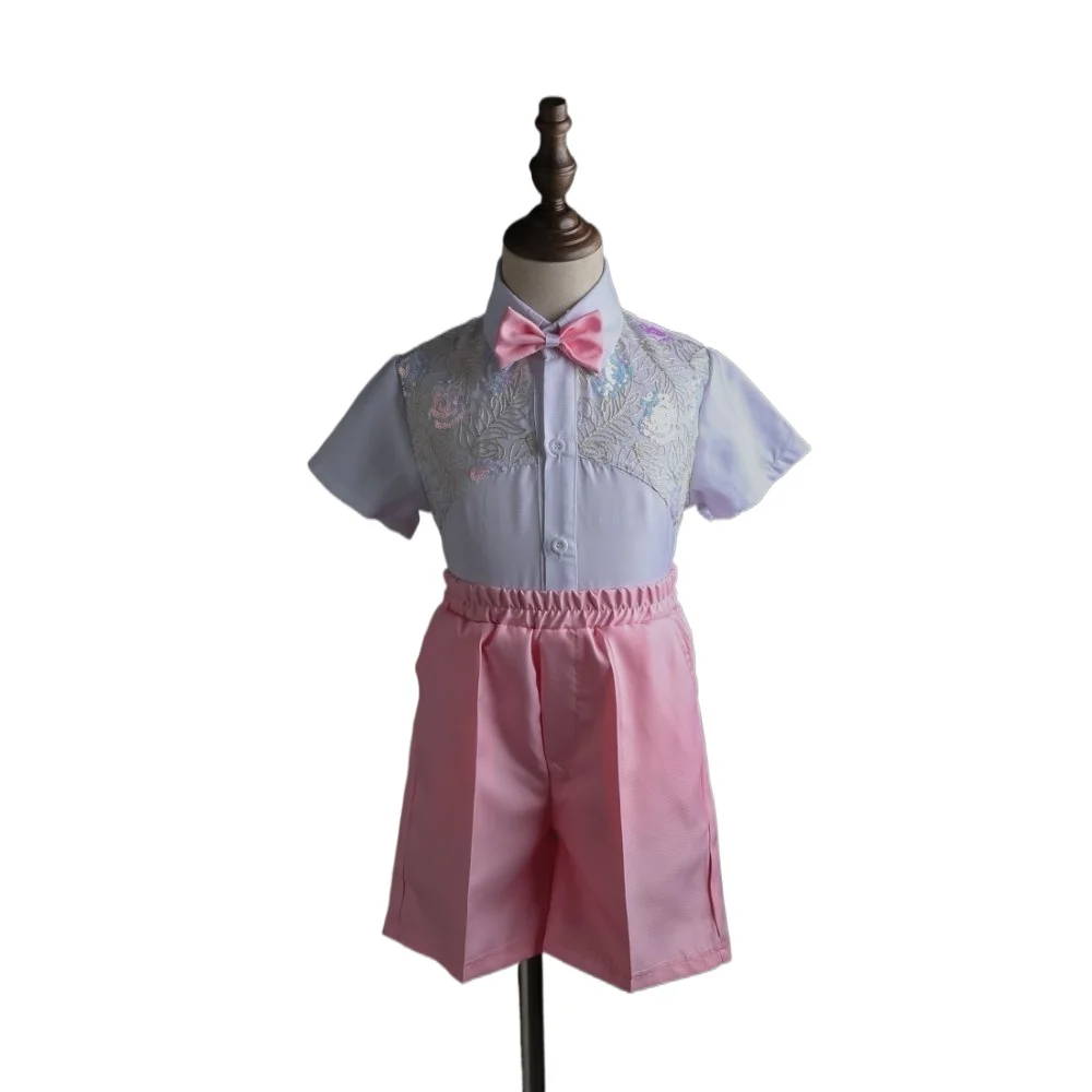 Stage Costumes Performance Princess Children Clothing Dance Wear Party Kids Clothes Children's Sets Boys Clothes