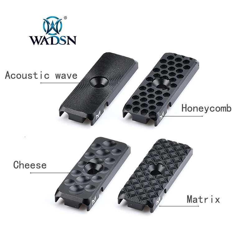 WADSN Wire Guide Pressure Remote Switch Mlok Keymod System laser flashlight Cable Management airsoft metal weapons accessories