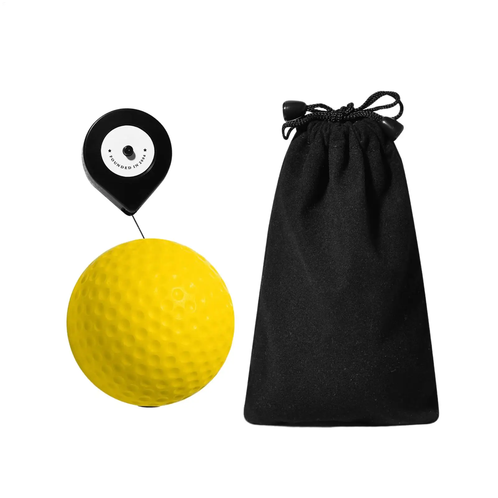 Golf Ball Training Aid Adjustable Hat Clip Practice Equipment Golf Connection Ball For Backyard Driving Range Practice Area