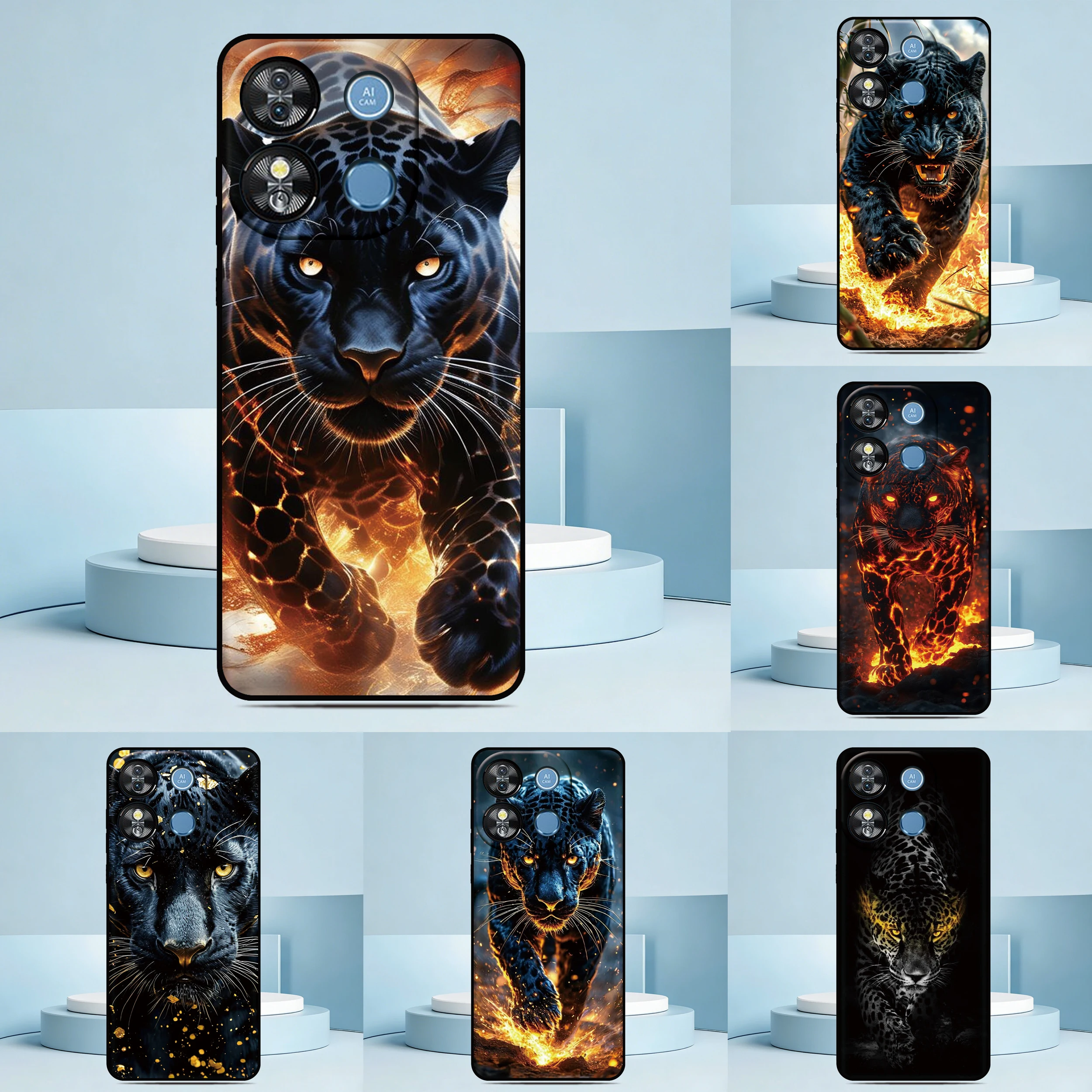 Black Panther Phone Case For Ulefone Note 20 19 18 Ultra 10 12 13 14 15 16 17 Pro 13P 12P 11P 10P Custom Picture Back Cover