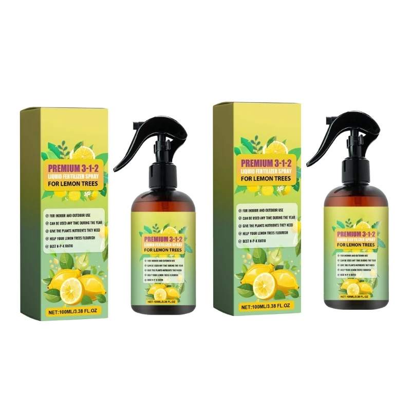 

Gardening Fertilizers Misting for Lemon Tree Health Leaf Growth Nutrient