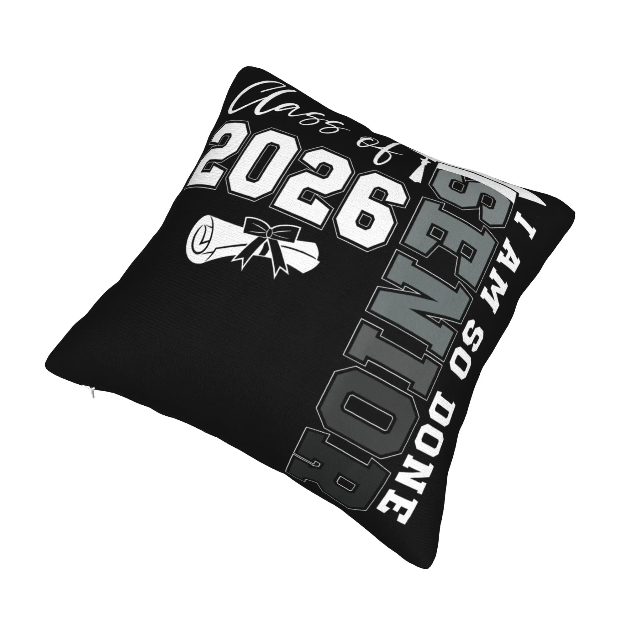 Decorative Pillowcase Class of 2026 Senior Graduation Merch Home  Pillow Case Cover Square Multi Size