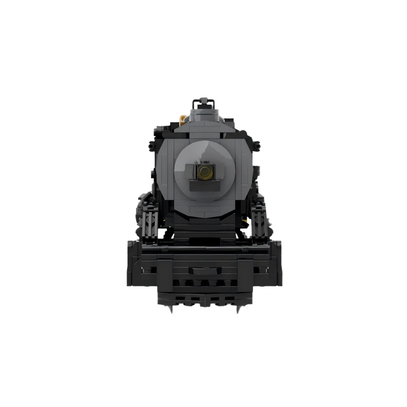 MOC West Virginia Railway 734 Vervoer Trein Model DIY Bouwsteen Assemblage Technologie Bricks Speelgoed Voor kinderen Gifs