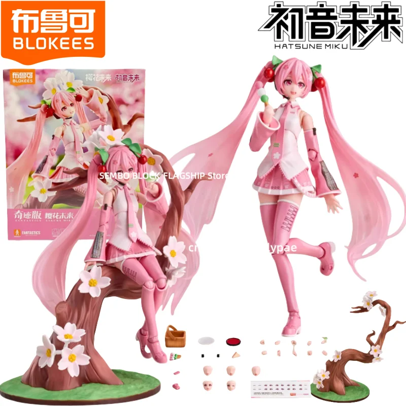 

Project DIVA Arcade Miracle Edition Assembling Building Block Man Hatsune Miku Animation Toys Model Decoration Holiday Gift
