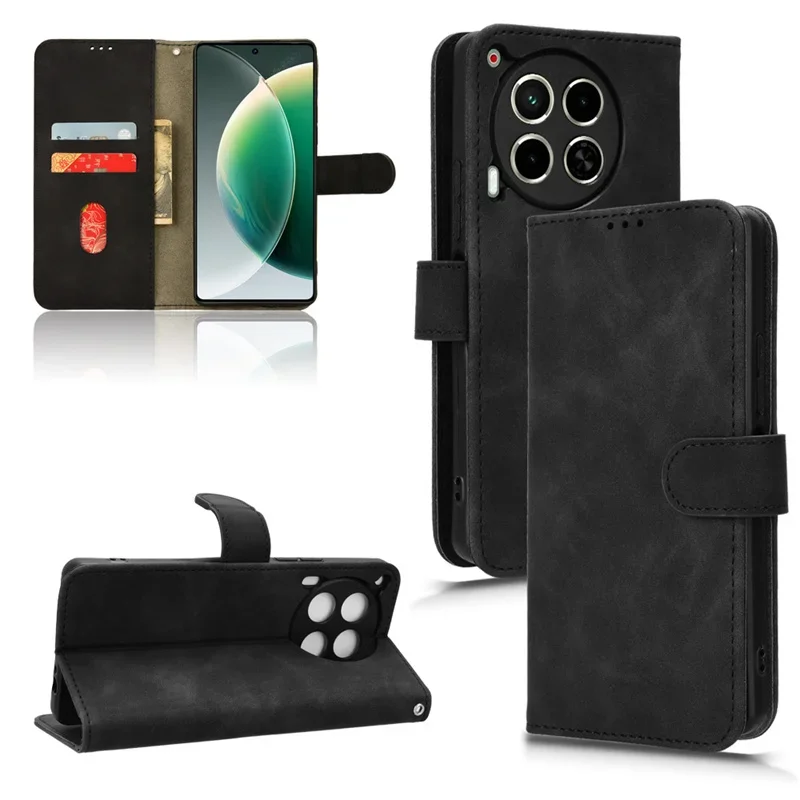 

For Tecno Camon 30 4G Cover Wallet Full Protect Phone Case For Tecno Camon 30 5G Case Skin Feel Flip Leather Fundas