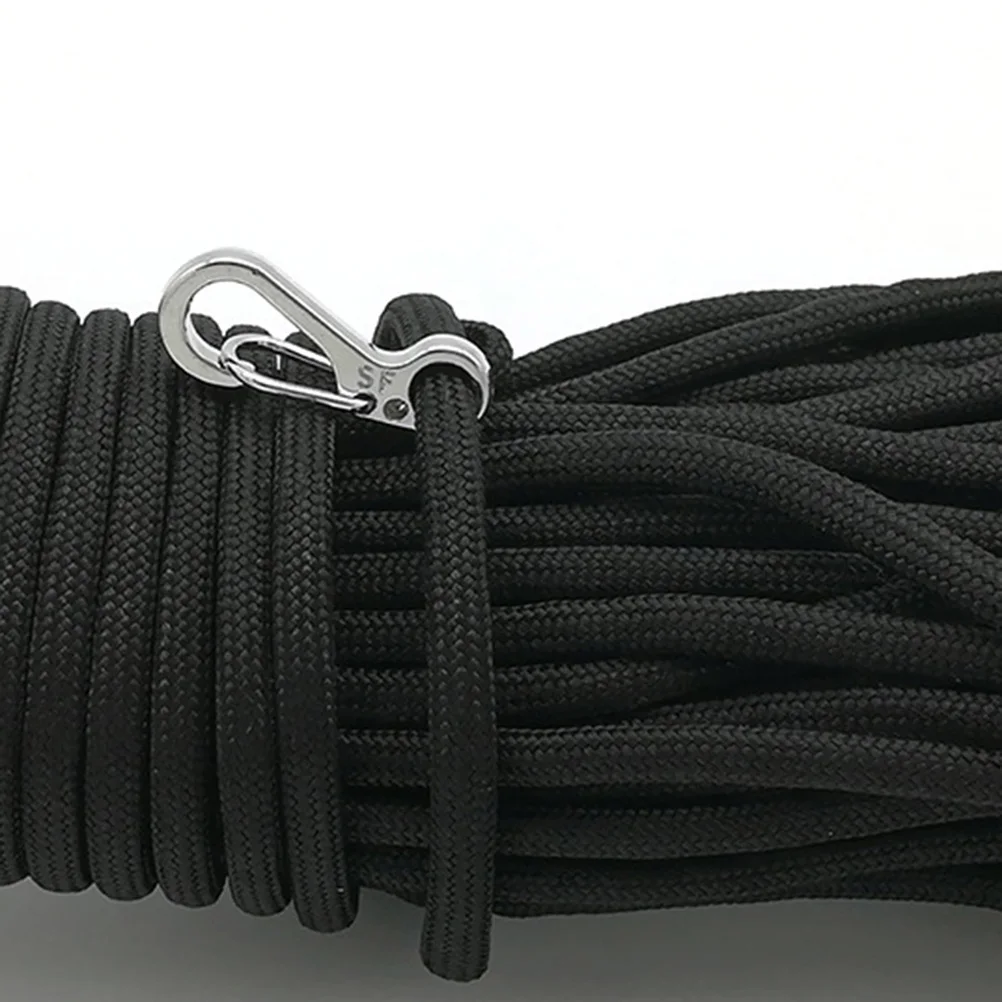 

15Pcs Spring Carabiner Clip Rugged Aluminum Alloy Mini Clasp for Key Ring Parachute Cord Flashlight Backpack Outdoor Clasps