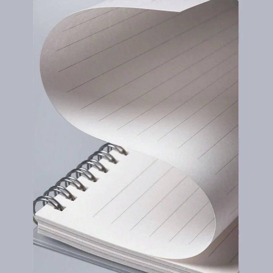 Flip up notebook A5 B5 A4 horizontal line inner page 160 pages