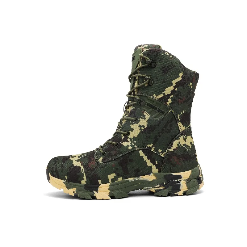 Classic Brand Comfortable High Top Mountain Climbing Boot Top Quality Wearable Outdoor Hiking Shoe Anti Slip Trekking Sneakers