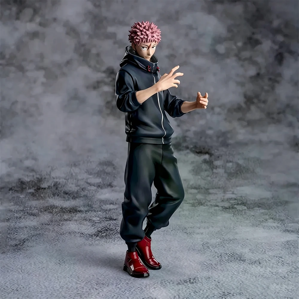 19CM Anime Ujutsu Kaisen Shimetsu Kaiyuu Itadori Yuji Figur Stehende Maßstabsgetreue Humanoide Modellfigur Geschenk Sammlerstück Actionfigur PVC – Detail 6