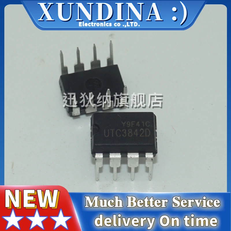 10PCS/LOT UTC3842D UTC3842 DIP-8 New and Original IC