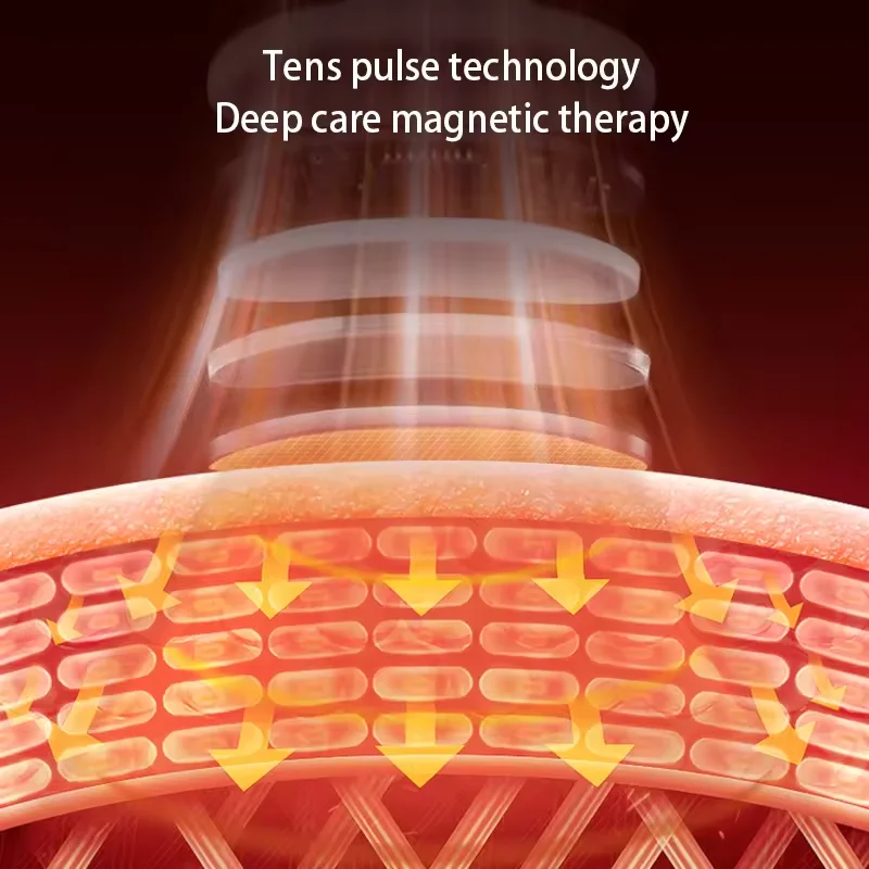 Phenitech 2025 U-Shape Electric Smart Massager EMS Cervical Neck & Shoulder Kneading with Heating Compression New Arrival