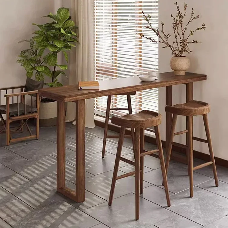 Fashion Originality Bar Table Domestic Bistro Senior Industrial Bar Table Balcony Dining Cocktail Side Furniture Mesa Alta FYBT