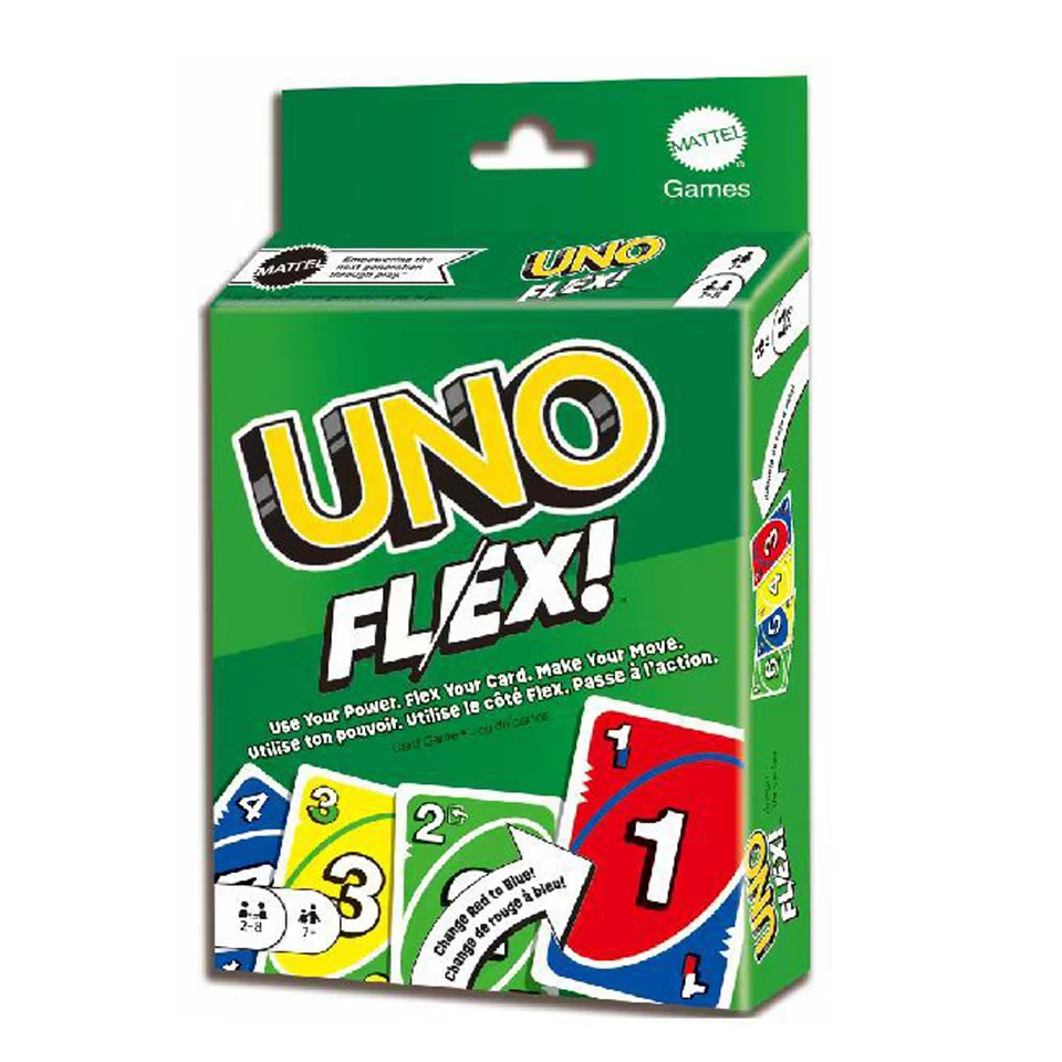 Uno Flex Flip Dos Matching Card Game Anime UNO No mercy Multiplayer Family Party Boardgame Funny Friends Entertainment Poker