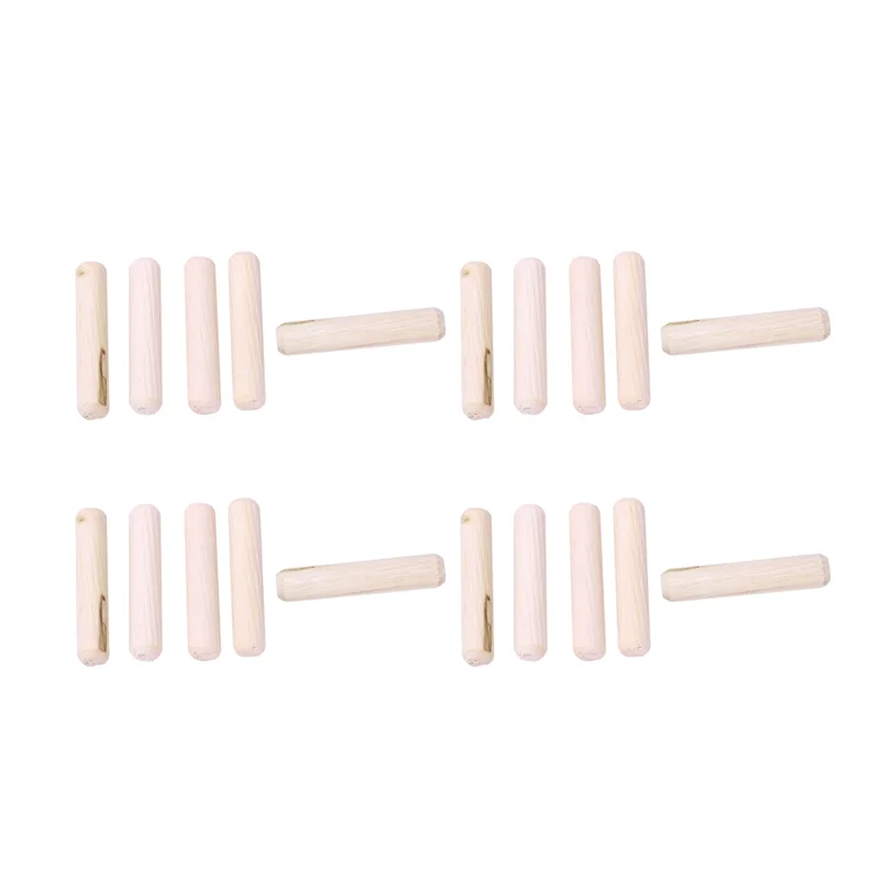 

Y50A-400 Pack Wooden Dowel Pins Wood Kiln Dried Fluted And Beveled