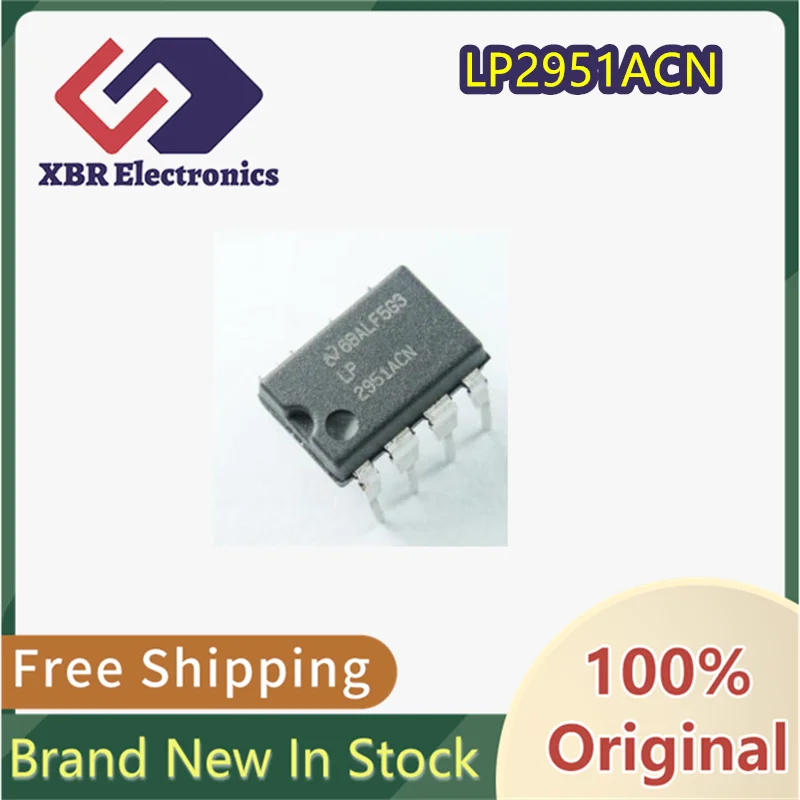 

(10/50 pieces) LP2951 LP2951ACN LP2951 DIP-8 Linear Regulator Brand New Genuine Authentic In Stock