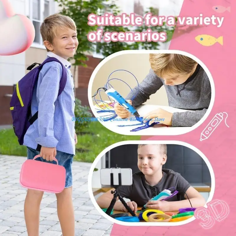 

EVA Storage Box for SCRIB3D P1/MYNT3D Childrens Creative Tools Pressure Resistant For Travel Use