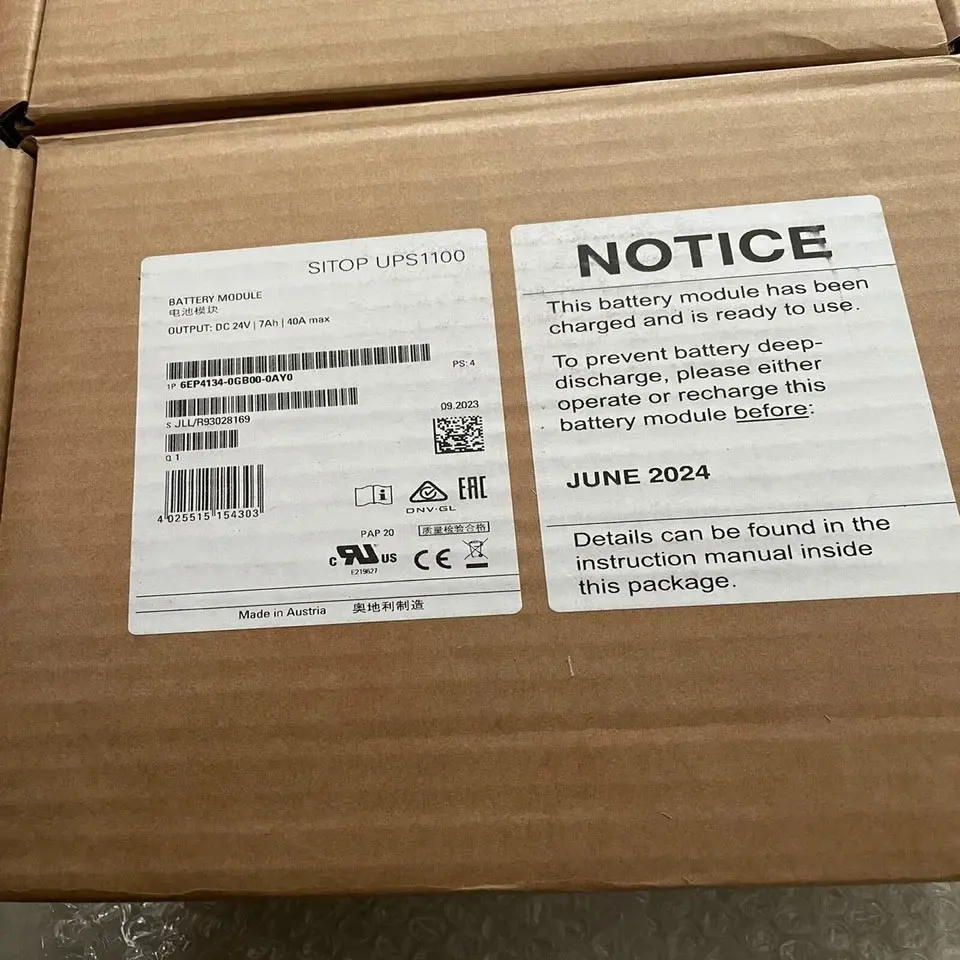 

Brand New 6EP4134-0GB00-0AY0 Warranty One-year