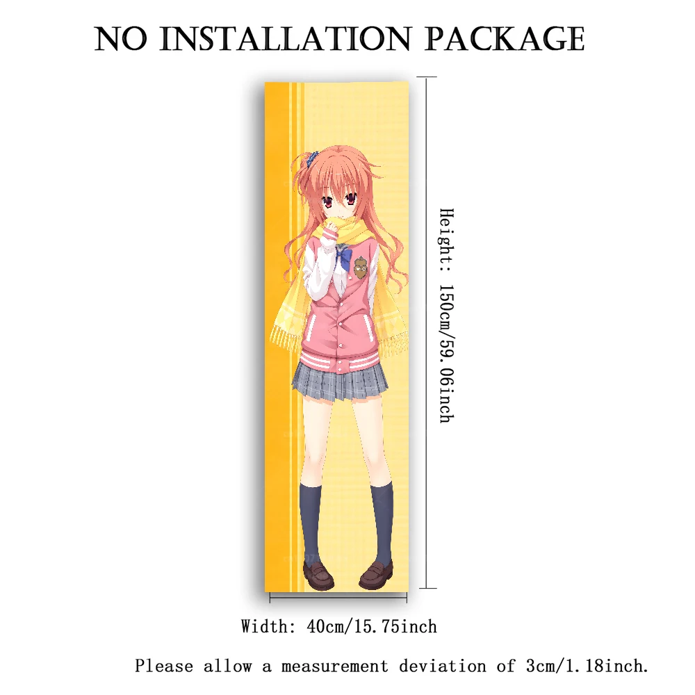 Sabbat of the Witch Ayachi Nene Anime Vertical Tapestry, Long Slim Character Wall Hanging Cloth, Otaku Bedroom Dorm Background