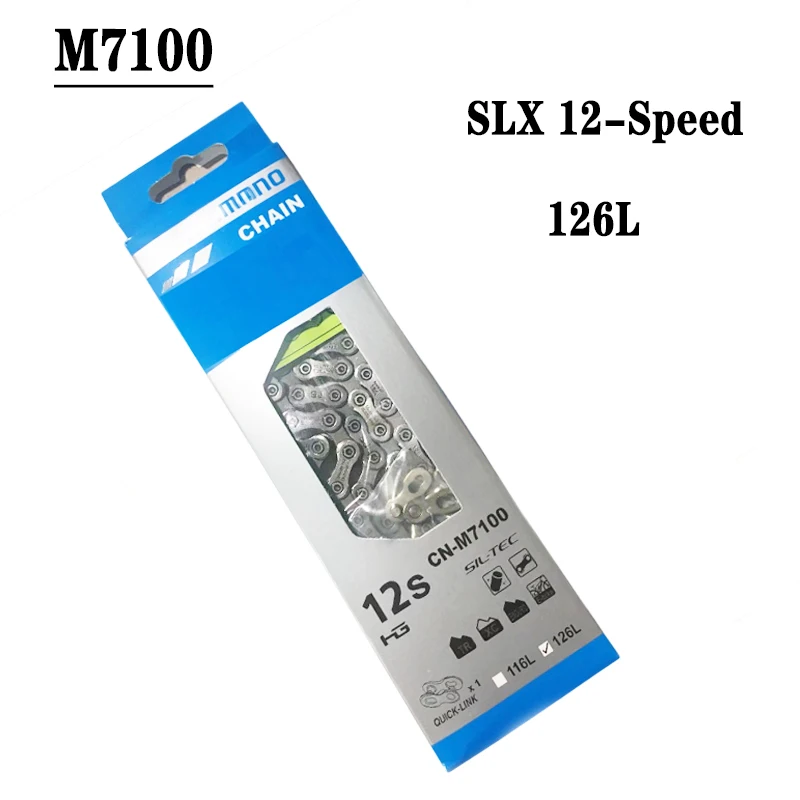 1x12 Speed SLX M7100 MTB Bicycle Derailleurs Right Shifter M7100 Chain XT Crank Cassette 11-46/50/52T Sprocket 12V Bike Groupset