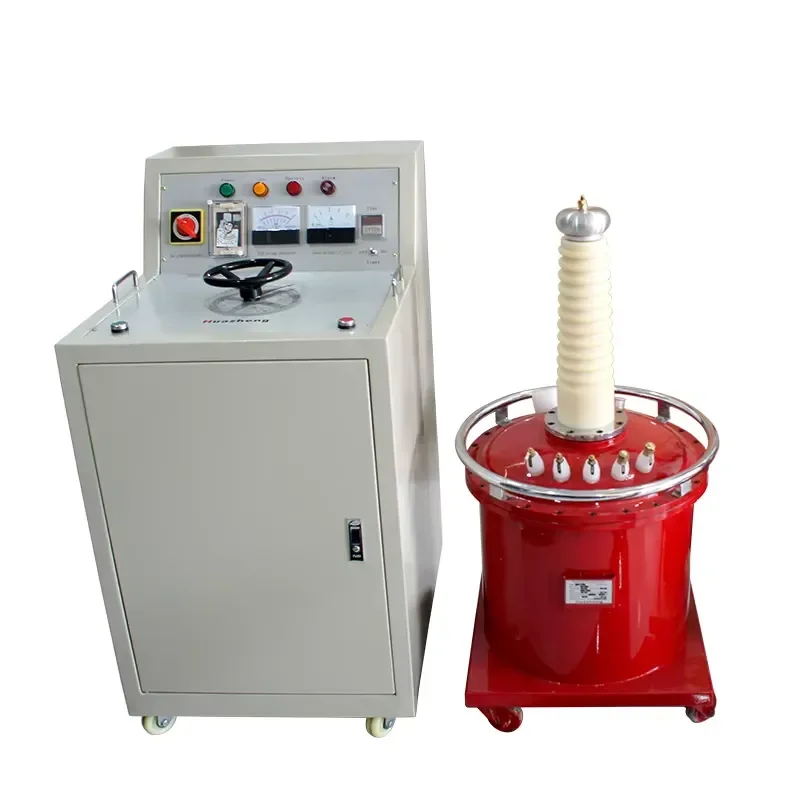 10KVA 100KV SF6 Inflatable HV Insulation Testing Transformer AC DC Hipot Tester With 1 Year Warranty