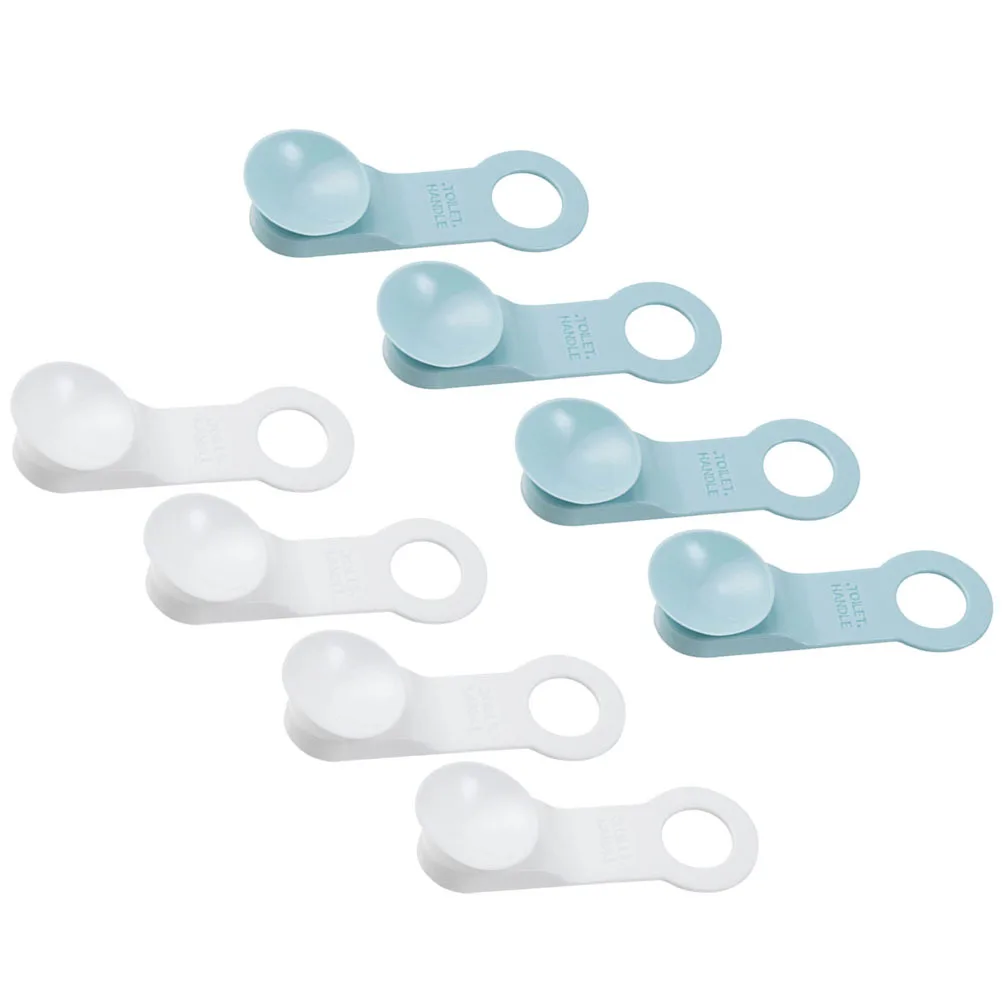 

8Pcs Toilet Seat Lifter Antitouching Durable Tpr Material Easy Install Portable Bathroom Accessory Toilet Seat Lifter