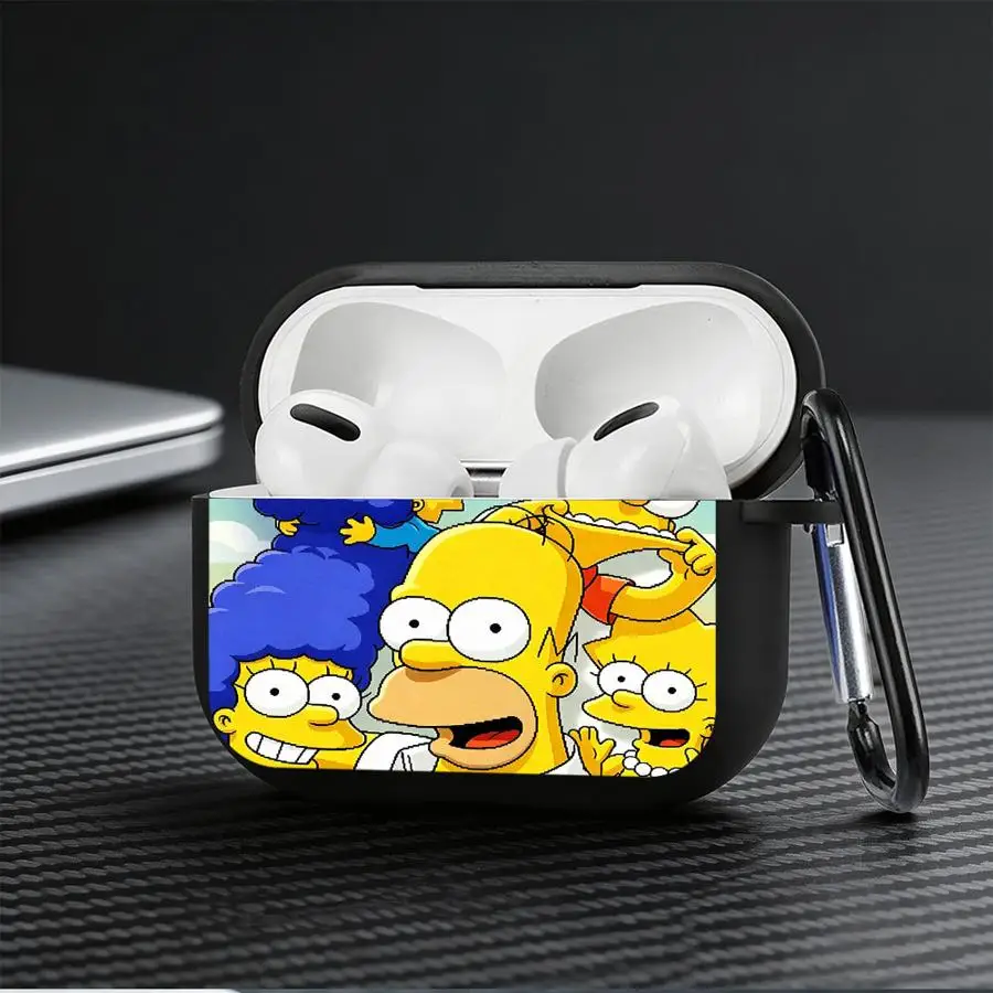 Friend S-Simpsons Case For Airpods 5 1 2 4 Pro2 3 Pro3 Pro Earphone Cases Cover