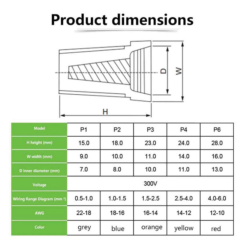 50Pcs P1 P2 P3 P4 P…
