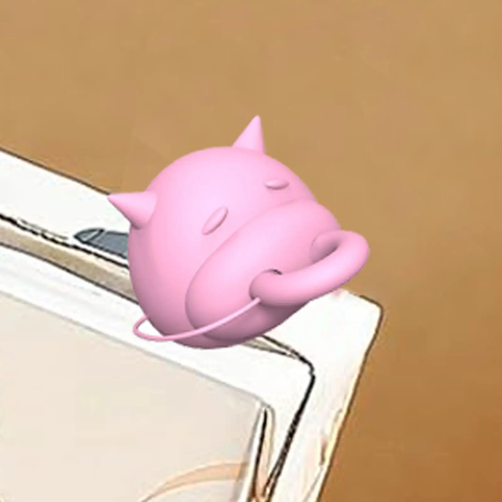 موزع زجاجات الحليب C-aps أغطية الزجاجات على شكل بقرة مانعة للتسرب سيليكون ثلاثية الأبعاد غطاء الطباعة صندوق الحليب غطاء شرب غطاء عزل