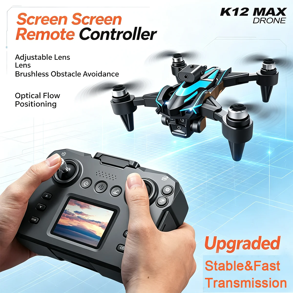 2026 New K12 MAX RC Drone Prof - Kids Toys Videos review and price