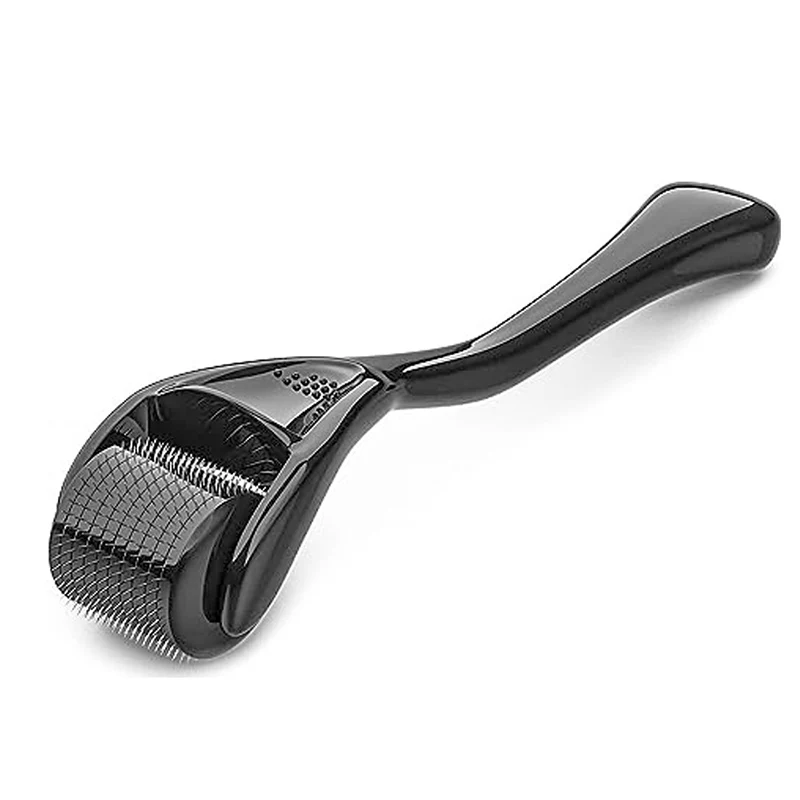 Derma Roller para Cabelo Barba Crescer, Pele Facial, Face 540 Microneedles, Instrumento de Beleza Cosmética para Homens e Mulheres, 0.2mm, 0.25mm,