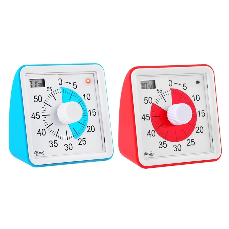 

Alarm Clocks Practical Visual Timers Clocks Effective Timing Manager Cooking Timers for Kitchen Cooking Outdoor Activity