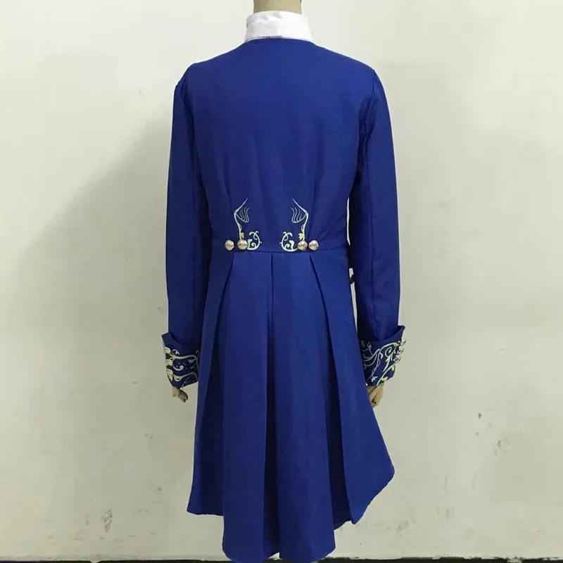 

Anime Beauty and Beast Costume Adults Prince Adam Cosplay Costume Uniform Mask for Men Halloween Carnival Party Clothes