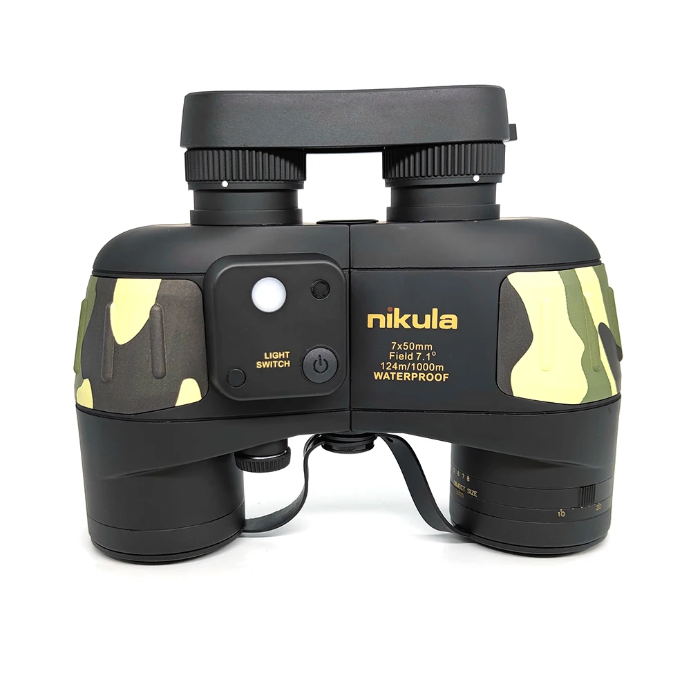 7X50 High Standard Binoculars 10x50 12x50 Waterproof Telescope Compact Binoculars for Adults BAK4 with Nitrogen Gas Filled