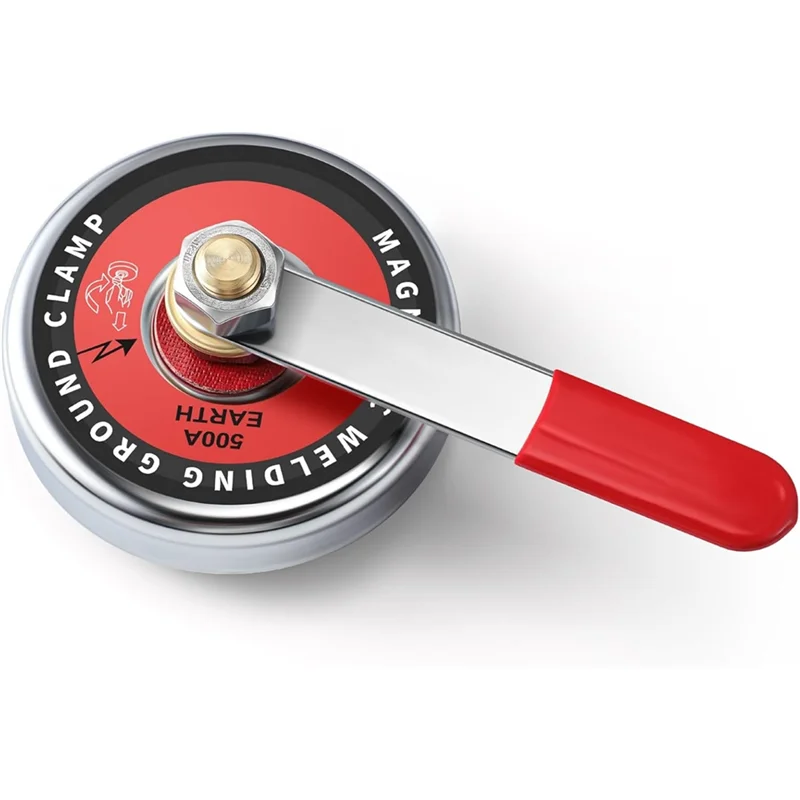 

【Lowest-Price!】Quick Release 500 Amp Magnetic Grounding Clamp–Robust Welding Support Tool For Welding & Cutting