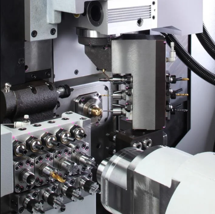 Ferramenta de Torno CNC de alta precisão, Torno Automático, Hine TSUGAMI Control Center, 7 Eixos, Ss207, CNC